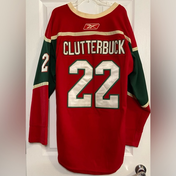 Reebok Premier NHL Jersey Minnesota Wild Ryan Suter Red SZ 54 W/fight Strap - Picture 5 of 5
